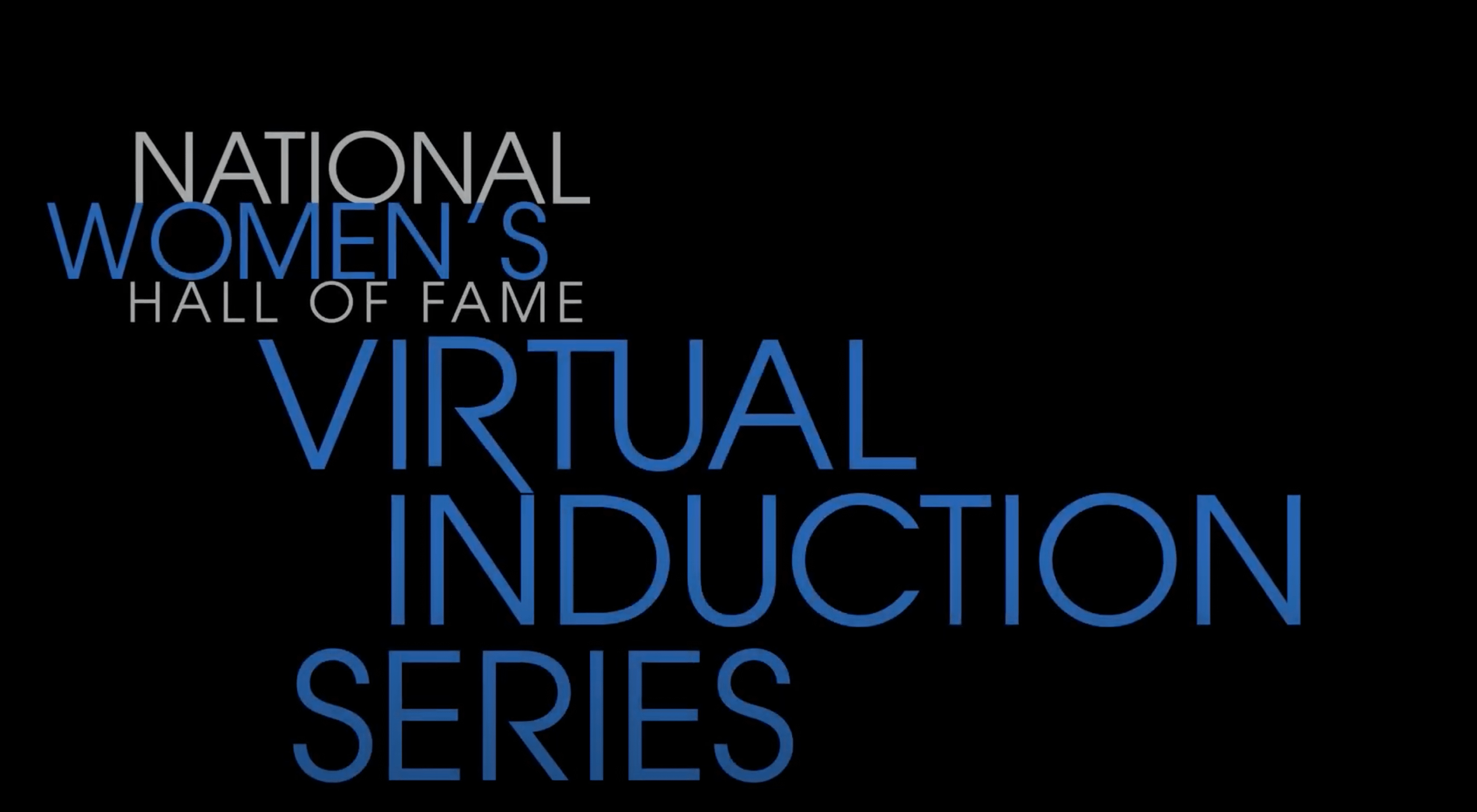 National Women’s Hall of Fame 2020 Virtual Induction Ceremony Thumbnail