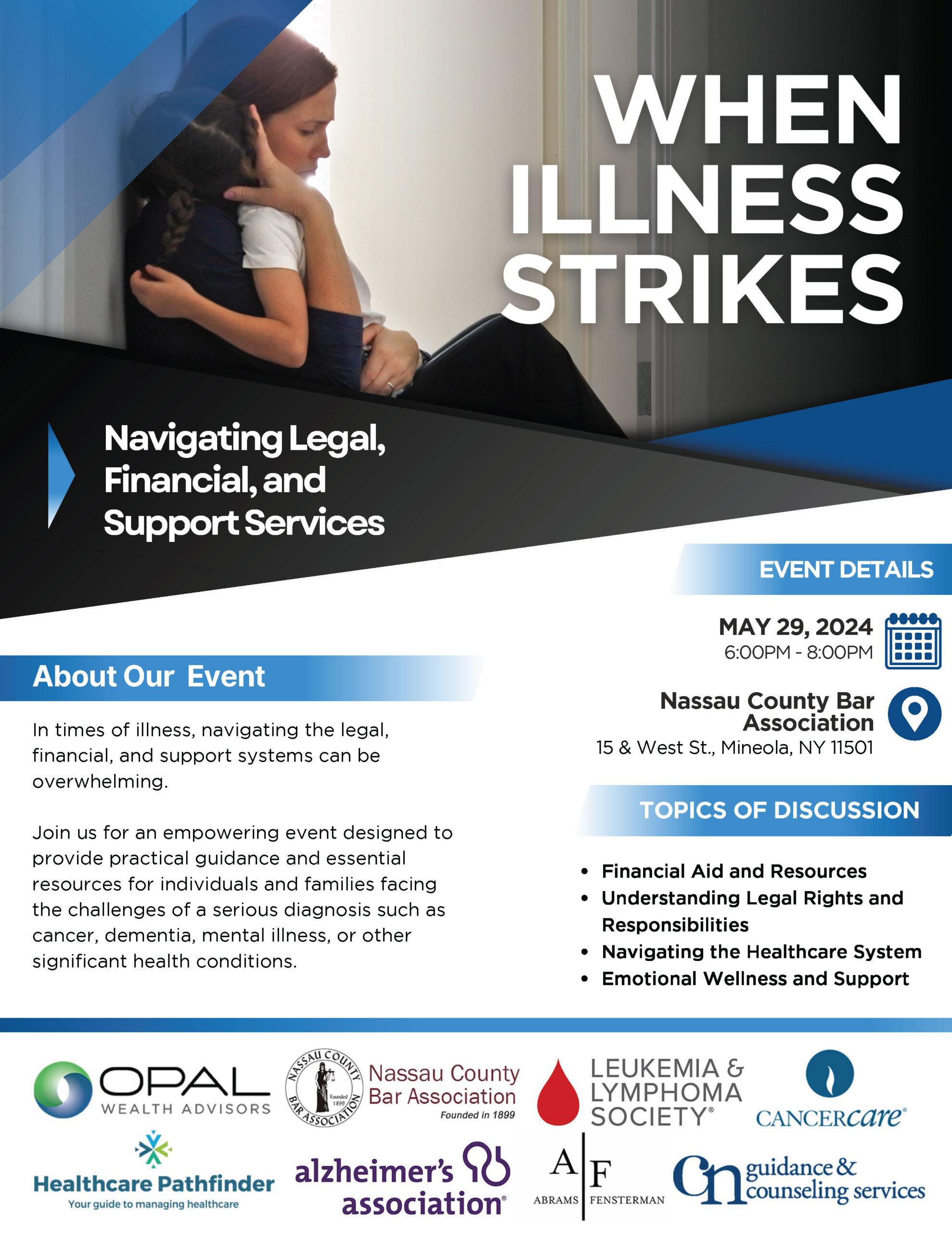 Moriah Adamo Seminar: When Illness Strikes – Navigating Legal, Financial, and Support Services Thumbnail