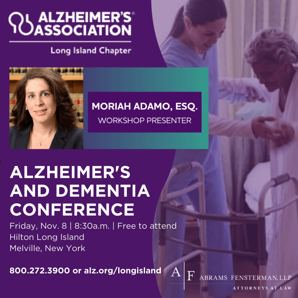 Moriah Adamo Workshop Presenter at the Alzheimer’s and Dementia Conference Thumbnail