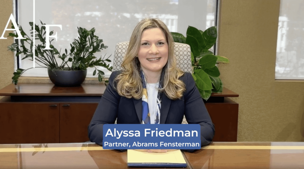 Comprehensive Defense for Health Care Providers –  Alyssa Friedman Video Thumbnail