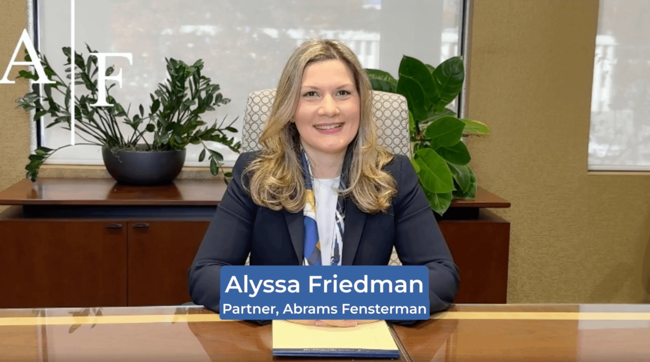 Comprehensive Defense for Health Care Providers –  Alyssa Friedman Video Thumbnail