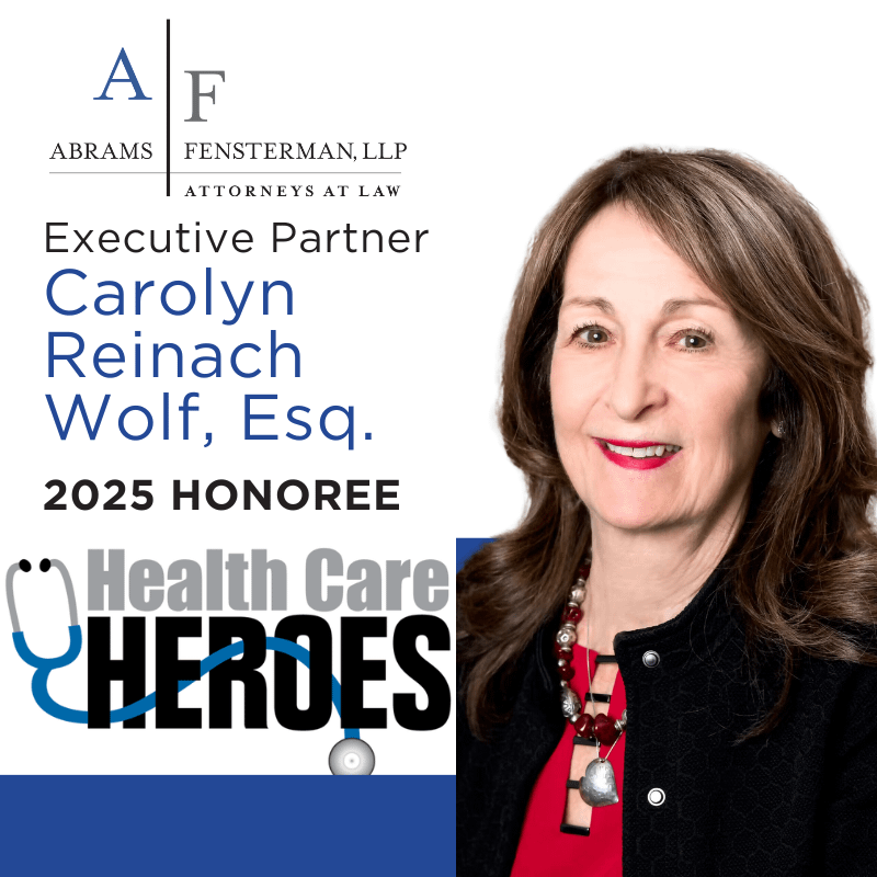 Carolyn Reinach Wolf Named a 2025 Health Care Hero by Long Island Business News Thumbnail