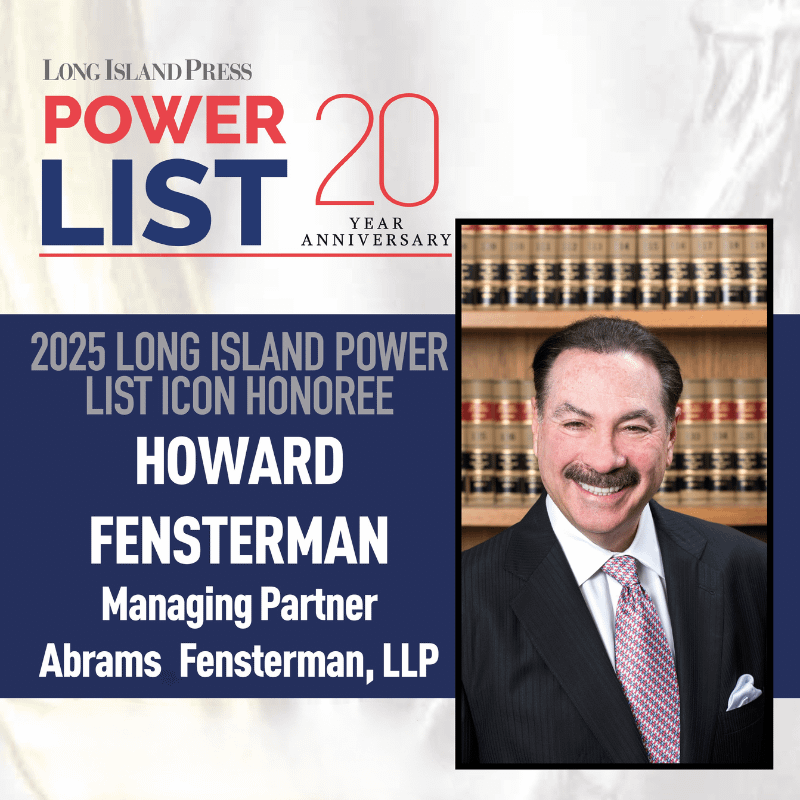 Howard Fensterman Named 2025 Long Island Press Power List ICON Thumbnail