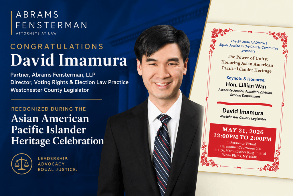 David Imamura Honored By Asian American 9th Judicial District Thumbnail