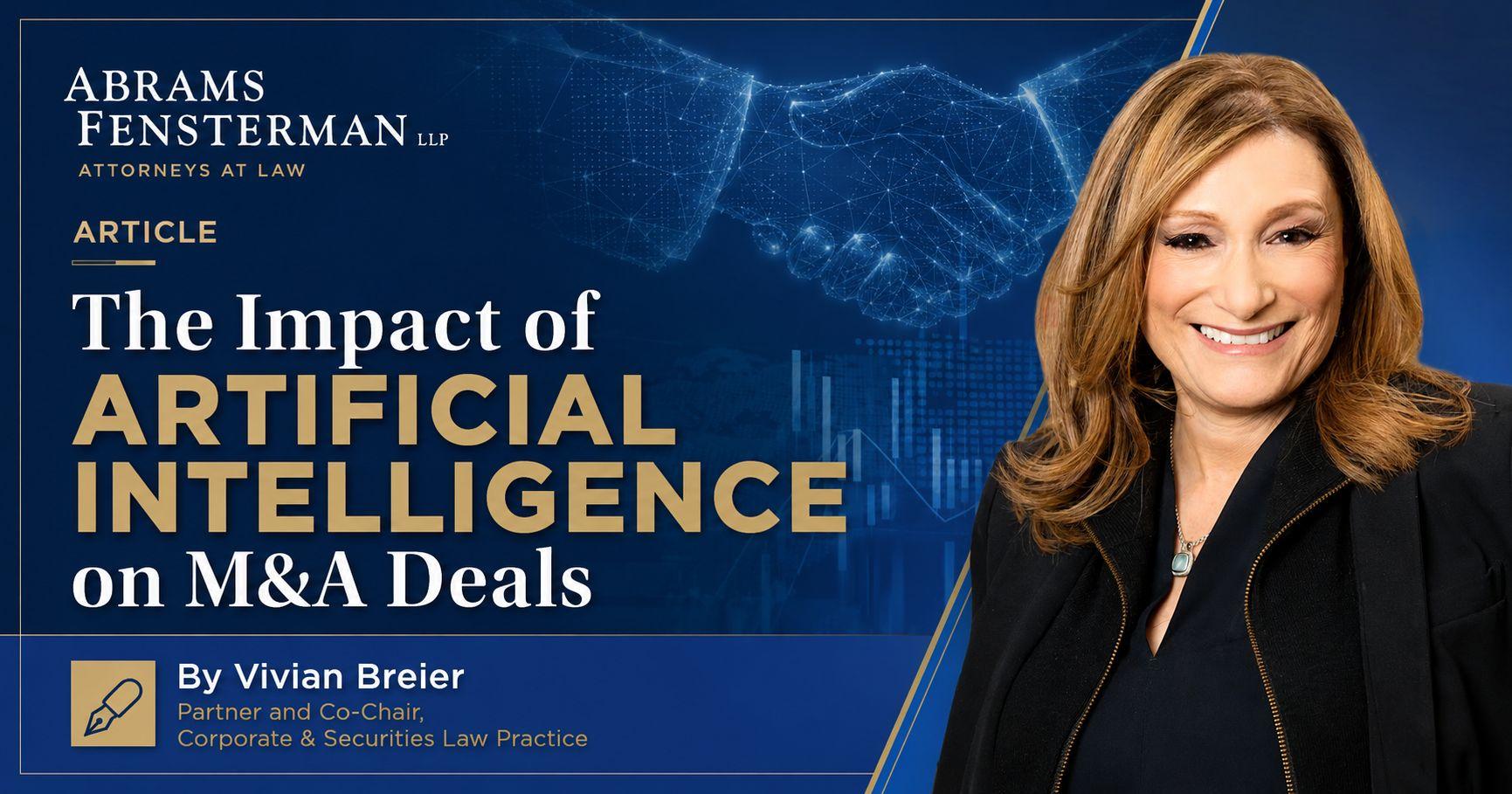 The Impact of Artificial Intelligence on M&A Deals Thumbnail