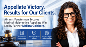Abrams Fensterman Secures Medical Malpractice Appellate Victory Led by Partner Melissa Goldberg