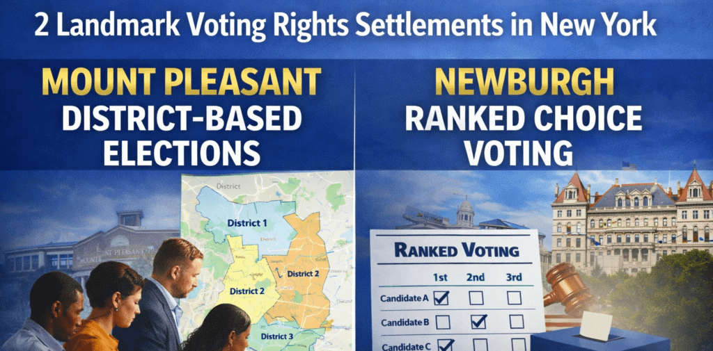 New York Voting Rights Act Settlements: Newburgh and Mount Pleasant Thumbnail