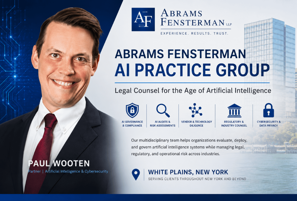 Abrams Fensterman Welcomes Paul Wooten to Lead AI & Cybersecurity Practice Thumbnail