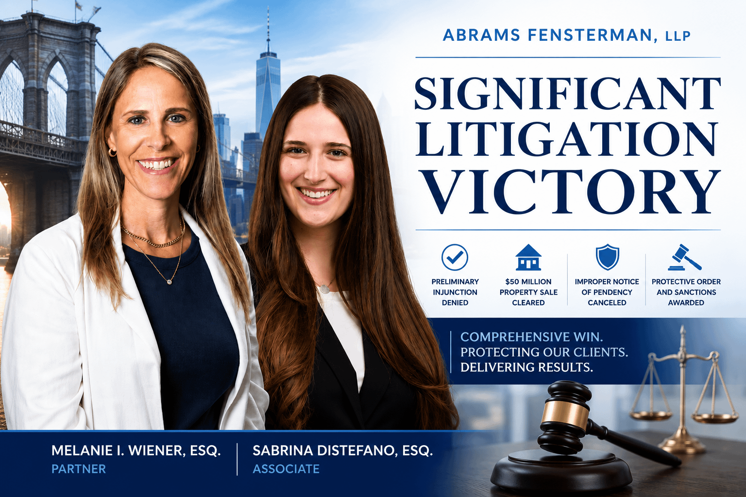 Abrams Fensterman Wins $50 Million Property Dispute Thumbnail