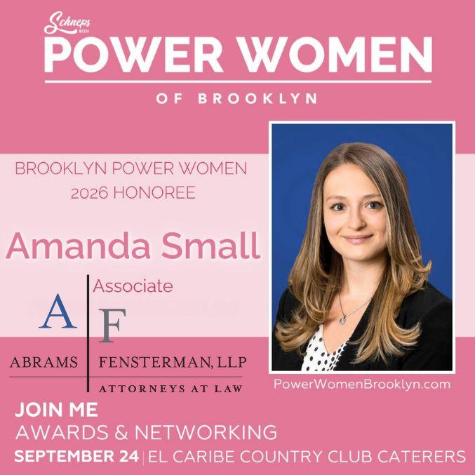 Amanda Small 2026 Power Women of Brooklyn Honoree Thumbnail