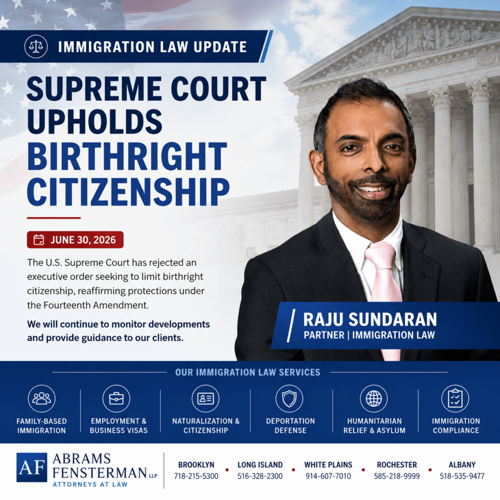 Supreme Court Upholds Birthright Citizenship Thumbnail