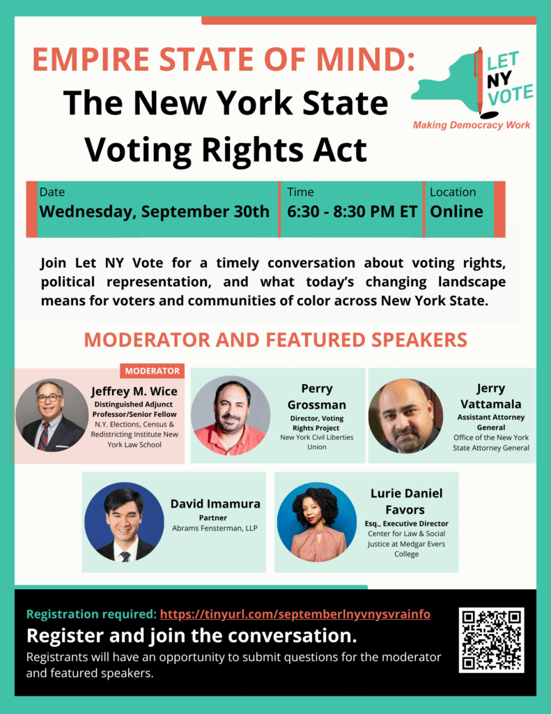 David Imamura Joins NY Voting Rights Act Panel Thumbnail