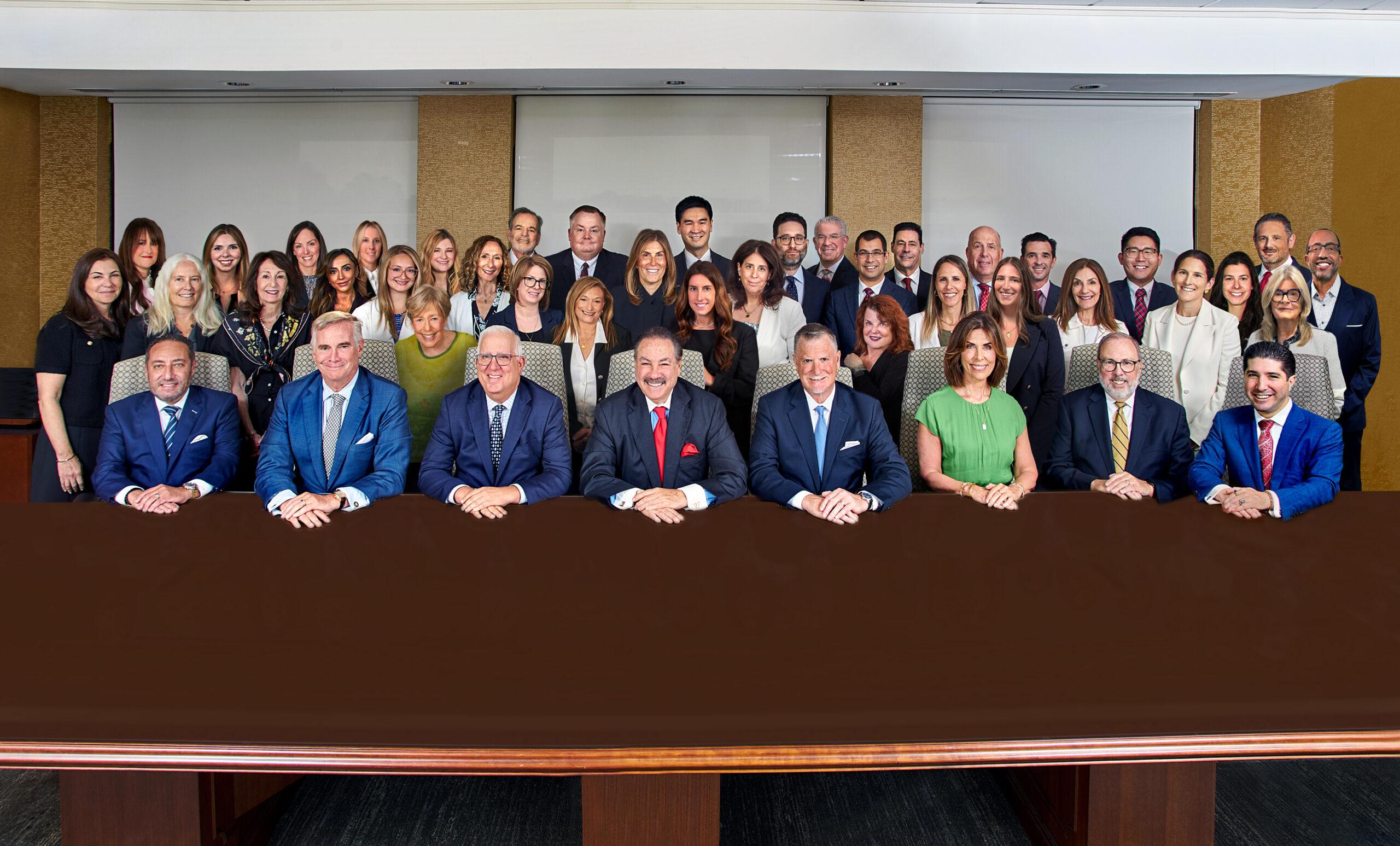 Group portrait of Abrams Fensterman attorneys
