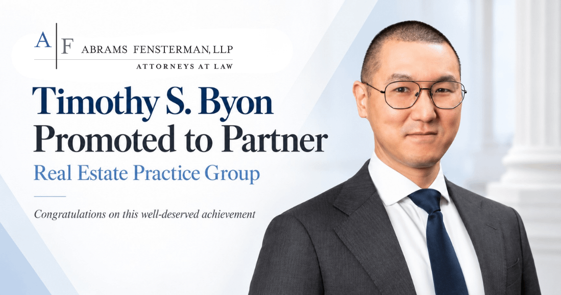 Timothy S. Byon Promoted to Partner Thumbnail